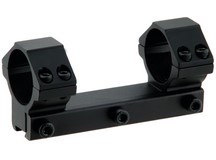 UTG Leapers Accushot 1-Pc Mount w/1 inch Rings, 3/8 inch Dovetail 