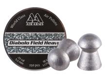 Air Arms Diabolo Field Heavy .22 Cal, 5.52mm, 18 Grains, Round Nose, 250ct 