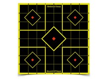 Birchwood Casey Shoot-N-C Sight-In Targets, 8 inch Square, 6ct 