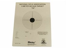 Daisy Official NRA 5-Meter BB Gun Targets, 6.75 inchx5.38 inch, 50ct 
