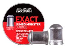 JSB Match Diabolo Exact Jumbo Monster .22 Cal, 25.39 Grains, Domed, 200ct 
