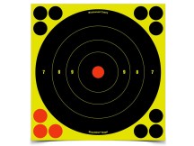 Birchwood Casey Shoot-N-C Targets, 8 inch Bullseye, 30 Targets + 120 Pasters 