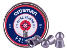 Crosman Premier Ultra Magnum .177 Cal, 10.5 Grains, Round Nose, 500ct 