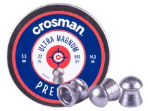 Crosman Premier .22 Cal, 14.3 Grains, Domed, 500ct 