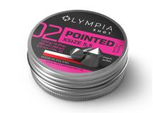 Olympia Shot Pointed Pellets, .22cal, 15.89gr, 250ct 