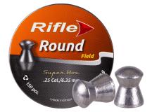 Rifle Ammunition Rifle Sport & Field Pellets, .25cal, 26.4gr, Round Nose, 150ct 