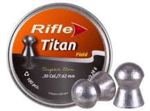 Rifle Ammunition Rifle Premium TITAN Pellets, .30cal, 50.61gr, Round Nose, 100ct 