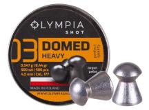 Olympia Shot Domed Pellets, .177cal, Heavy, 8.44gr, 500ct 