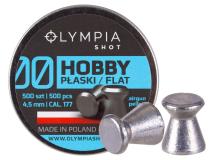 Olympia Shot Hobby Pellets, .177cal, 8.26gr, Wadcutter, 500ct 