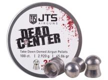 JTS Airguns JTS Dead Center Precision .30 Cal, 45.06 Grain, Domed, 100ct, Blister Pack 