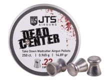 JTS Airguns JTS Dead Center Precision .22 cal, 14.89 Grain, Wadcutter, 250ct, Blister Pack 