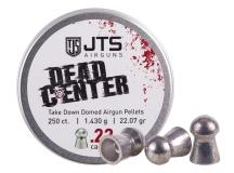 JTS Airguns JTS Dead Center Precision .22 Cal, 22.07 Grain, Domed, 250ct, Blister Pack 