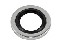 Air Venturi 1/8 inch BSPP Self-Centering Bonded Seal, .375 inch Inside Diameter 