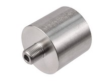 Air Venturi Female DIN Adapter, 1/8 inch Male BSPP Threads, Stainless Steel 