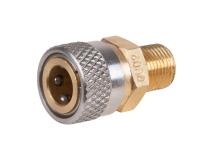 Air Venturi Female Quick-Disconnect to 1/8 inch BSPP Male, 5000 PSI 