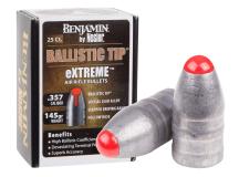 Benjamin Nosler Ballistic Tip eXTREME .357 Cal., 145gr, 25ct 