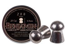 Benjamin .25 Cal, 27.8 Grains, Domed, 200ct 