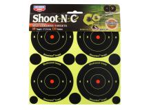 Birchwood Casey Shoot-N-C 3 inch Targets, 48 Bullseye Targets, 120 Pasters 