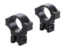 BKL 1 inch Rings, 3/8 inch or 11mm Dovetail, Matte Black 