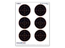 Champion VisiShot Paper Targets, 3 inch Bulls, 8.5x11  - 10pk 