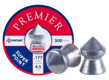 Crosman Premier Super Point .177 Cal, 7.9 Grains, Pointed, 500ct 