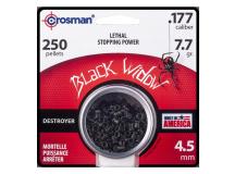 Crosman Black Widow Pellets .177, 250ct, Destroyer 