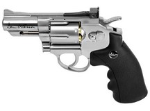 Dan Wesson 2.5 inch CO2 BB Revolver, Silver Air gun