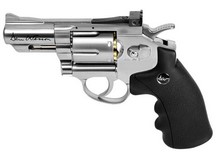 Dan Wesson 2.5 inch CO2 Pellet Revolver, Silver Air gun