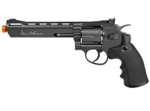 Dan Wesson 6 inch CO2 Airsoft Revolver, Grey Airsoft gun