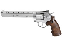 Dan Wesson CO2 BB Revolver, Silver, 8 inch Air gun