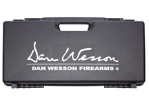 ASG Dan Wesson Revolver Case With Logo, Plastic, Black, 3.3 inchx9 inchx18 inch 