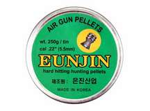 Eun Jin .22 Cal, 28.5 Grains, Domed, 125ct 