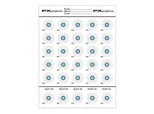 FX Airguns 100 Yard Benchrest Targets 3' x 4' - 3 Pack 