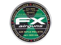 FX Airguns FX Atomic Pellets, .25 Cal, 26.6gr, Hollowpoint, 300 ct 