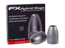 FX Airguns FX Hybrid Slug, .22 Cal, 22.0 Grains, Hollowpoint, 100ct 