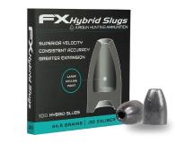 FX Airguns FX Hybrid Slug, .30 Cal, 44.5 Grains, Hollowpoint, 100ct 