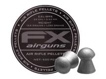 FX Airguns FX Air Rifle Pellets .22 Cal, 15.89 Grains, Domed, 500ct., 5.52mm 