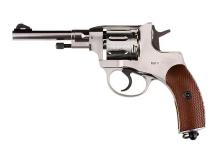 Nagant Gletcher NGT CO2 Pellet Revolver, Silver Air gun