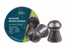 Haendler & Natermann H&N Baracuda Hunter Extreme Pellets, .25 Cal, 28.24 Grains, Hollowpoint, 150ct 