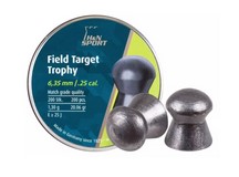 Haendler & Natermann H&N Field Target Trophy .25 Cal, 20.06 Grains, Domed, 200ct 