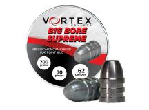 Hatsan Vortex Big Bore Supreme Slugs .62 Cal, 700gr, Flat Nose, 15ct 