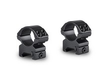 Hawke Sport Optics 1 inch Weaver Medium Match Mount Rings, 2 pc. 