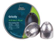 Haendler & Natermann H&N Grizzly, .25 Cal, 31 Grains, Hollowpoint, 150ct 