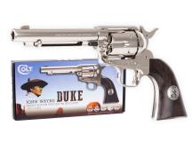 John Wayne Colt CO2 Pellet Revolver, Nickel Air gun