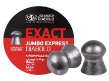 JSB Diabolo Exact Jumbo Express .22 Cal, 14.3 Grains, Domed, 500ct 
