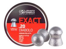 JSB Diabolo Exact .20 Cal, 13.73 Grains, Domed, 500ct 