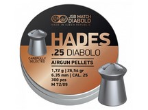 JSB Match Diabolo Hades, .25 Cal, 26.54gr, Hollowpoint, 300 ct 