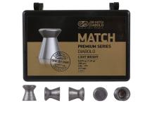 JSB Match Premium Light, .177 Cal, 7.72 Grains, Wadcutter, 200ct 