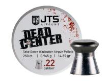 JTS Airguns JTS Dead Center Precision .22 Cal, 14.89 Grain, Wadcutter, 250ct 