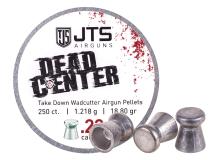 JTS Airguns JTS Dead Center Precision .22 Cal, 18.80 Grain, Wadcutter, 250ct, Blister Pack 